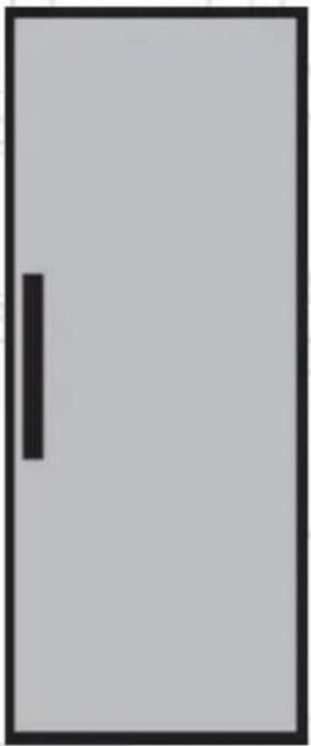 Simple geometric shape with a vertical black line on a gray background (no text or symbols)