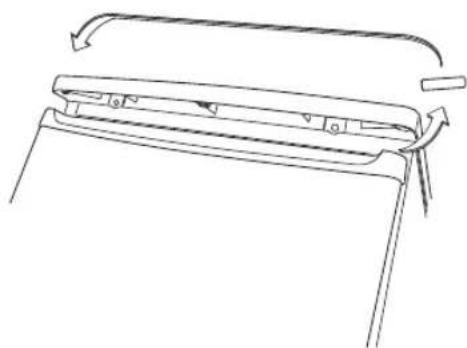 MATSUI MUF988WEA - Reversing the Door Swing - 4