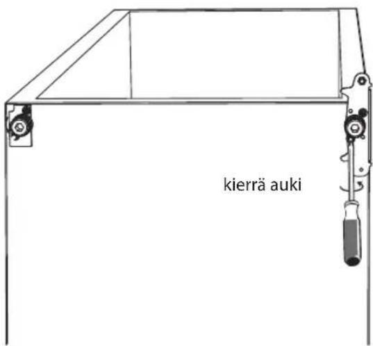 kierrä auki