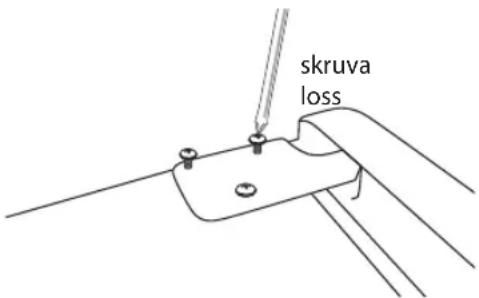 MATSUI M55TW17E - Ändra dörrens gångjärn - 4
