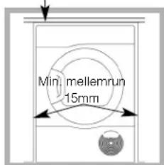 Mini mellemrun 15mm