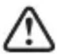 Diagram showing audio jack connected to a device with a warning symbol and signal icons