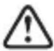 Symbol of a trash bin crossed with no visible text or labels