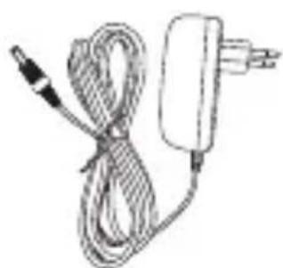 Simple line drawing of a cable and plug with a power outlet (no text or symbols)