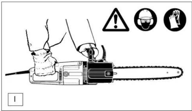 MAKITA UC4003A - Auslaufbremse prüfen - 1