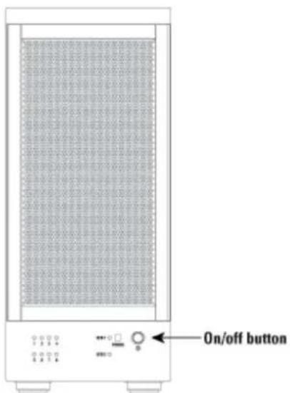 On/off button