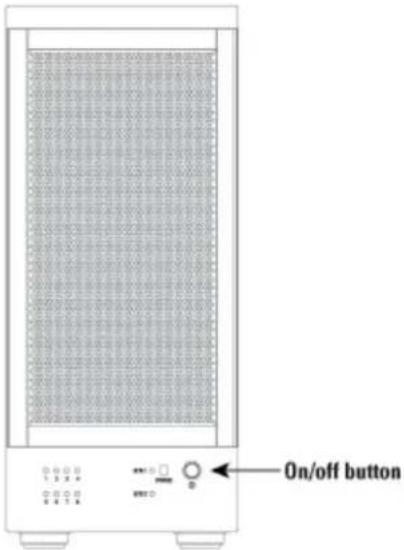 On/off button