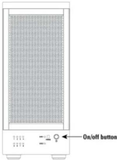 On/off button