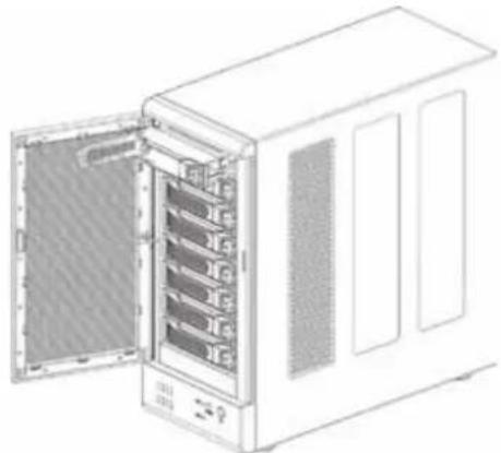 Sharkoon 8-Bay RAID-Station - HDD installation - 1