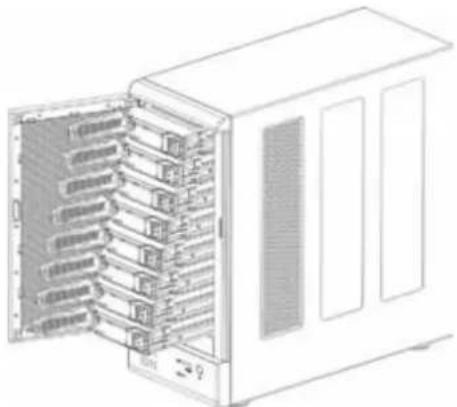 Sharkoon 8-Bay RAID-Station - HDD installation - 4