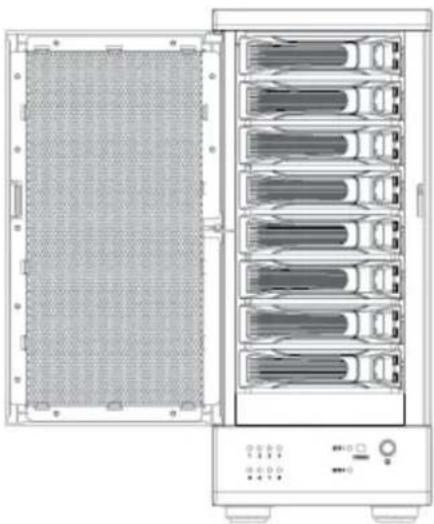 Sharkoon 8-Bay RAID-Station - Rebuilding a redundant drive - 3