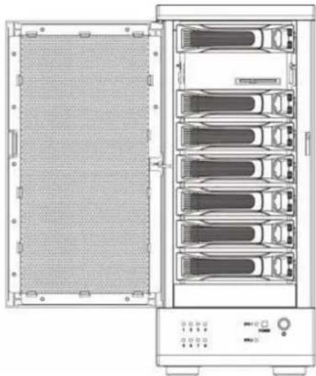 Sharkoon 8-Bay RAID-Station - Rebuilding a redundant drive - 1