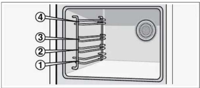 BOSCH HBN331E1J - Innsetting av tilbehøret - 1