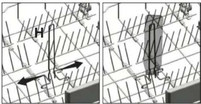 BEKO DUN 28330 WAD - Flaskeholder i nederste kurv - 1