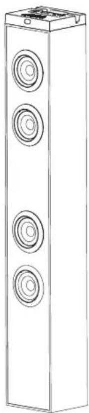 MAJESTIC TS-90 BT USB AX - DIFFUSORE A TORRE - 2