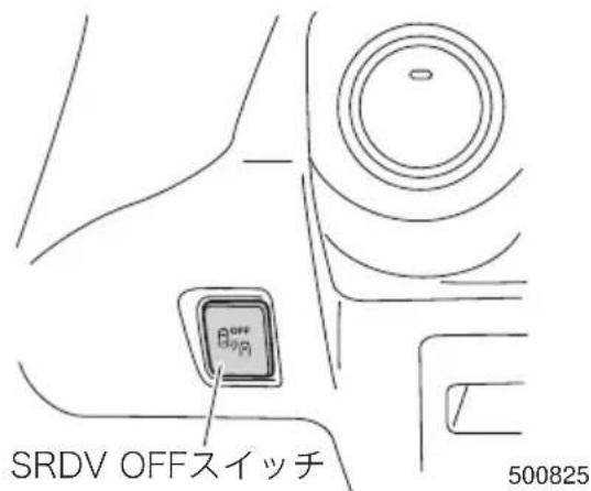 SRDV OFFスイッチ 500825