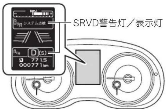 SRVD警告灯/表示灯 km/L システム点検 D (S) 771.5 000771 km