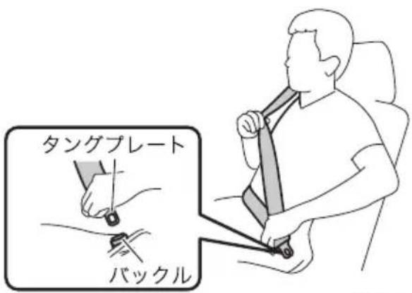 タングプレート パックル