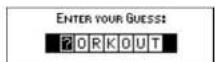 SEIKO ER6100 - Crossword Quiz - 1