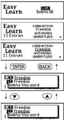 Easy Learn List Delete All Easy Learn 11 Entries comparison freedom autonomy undertake Easy Learn 11 Entries comparison freedom autonomy undertake ENTER BACK EID freedom 10 freedom 1 Delete this word EID freedom 10 freedom 1 Delete this word