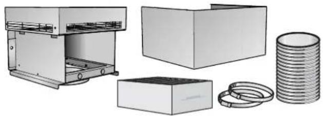 GAGGENAU AW241120 - Tilbehør til recirkulationsdrift - 1
