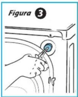 AURORA Lavaurora 8514 - Limpieza del filtro de la electrobomba de desagote - 3