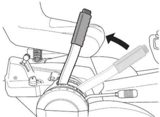HUSQVARNA Rider 16 C - Løftehåndtag til klippeaggregatet - 1