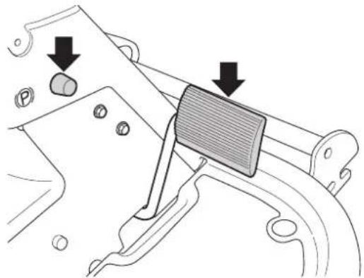 HUSQVARNA Rider 13 C - Bremsepedal/parkeringsbremse - 1