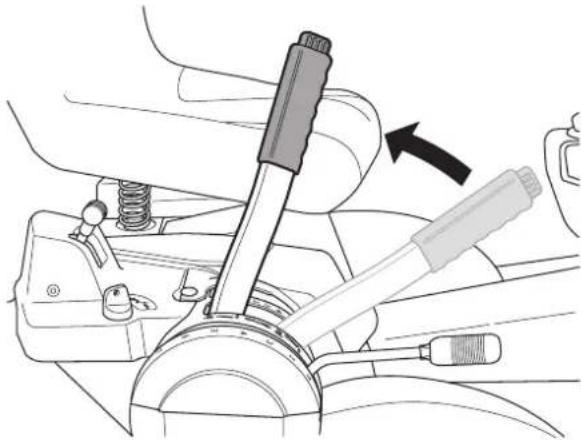 HUSQVARNA Rider 13 C - Stop af motoren - 1