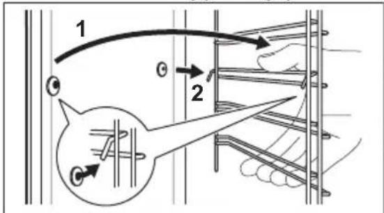 VOSS IEL600RF - Udtagning af ovnribber - 2