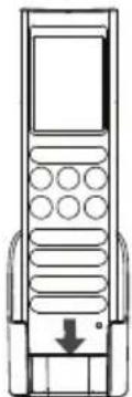 LG F09NAK.UL2 - Installering af holder til fjernbetjeningen - 2