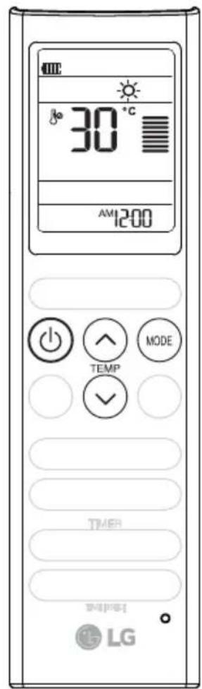 30°C AM1200 POWER MODE TEMP TIMER LG