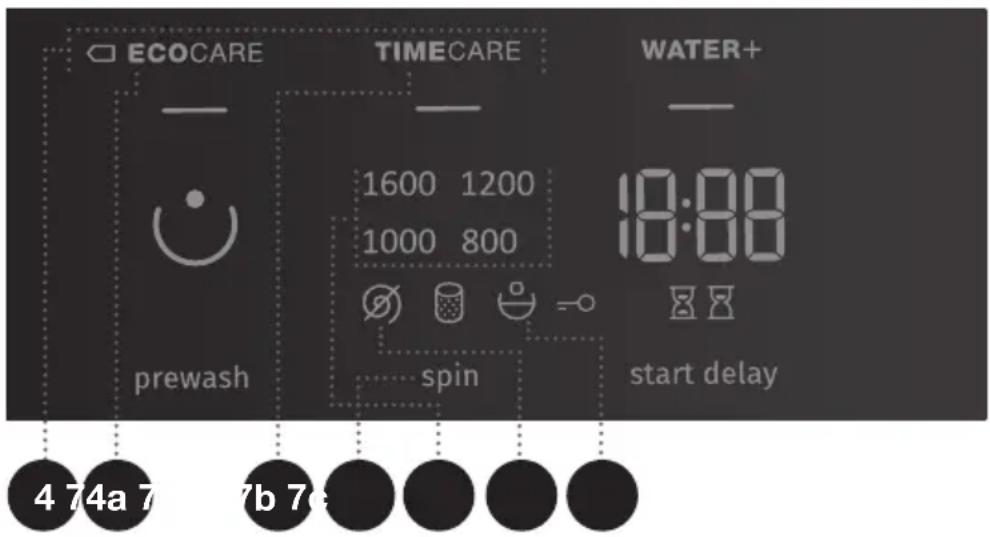 GORENJE WP1EI863 - TRIN 4: VALG AF INDSTILLINGER - 1