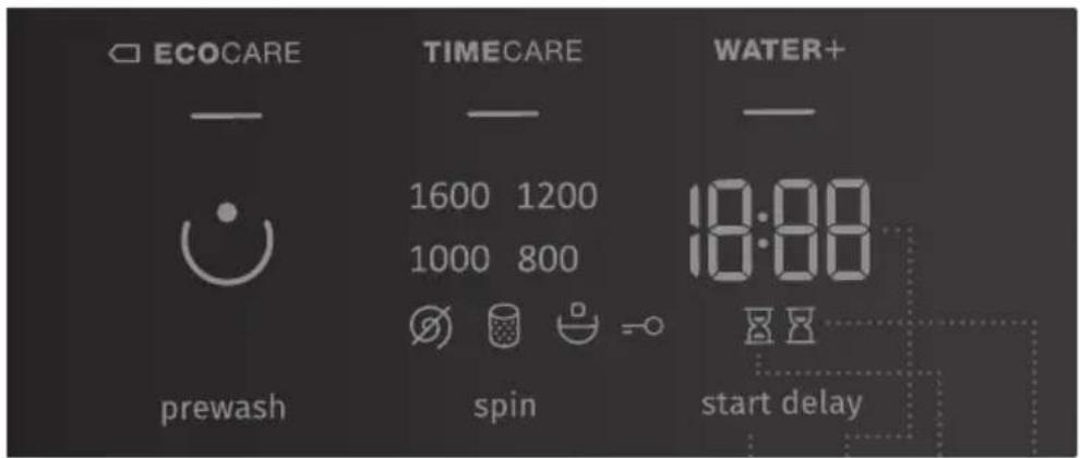 GORENJE WEI863 - START DELAY (UDSKUDT STRAT) - 1