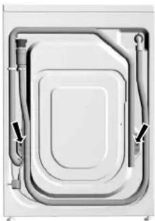 GORENJE iQ700 WA63160 - Aftagning af transportbeslag - 1