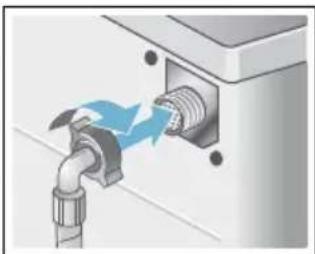 SIEMENS iQ300 WS12G160BY - Tilslutning - 3