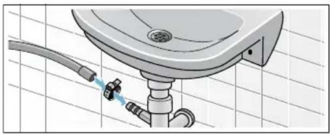 SIEMENS iQ300 WS12G160BY - Tilslutning - 1