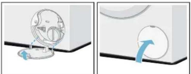 SIEMENS iQ300 WM14N2O7DN - Når vandet er kølet af: - 4