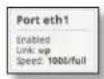 Ubiquiti Networks EdgeOS 1.4 - Ports and Status Information - 2