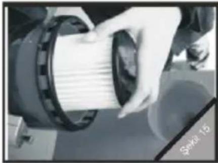 GoldMaster GVC-7503 - Hepa Filtrenin değişimi ve temizliği - 3