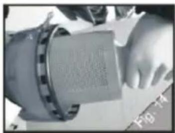GoldMaster GVC-7503 - Cleaning or Replacing the HEPA filter - 2