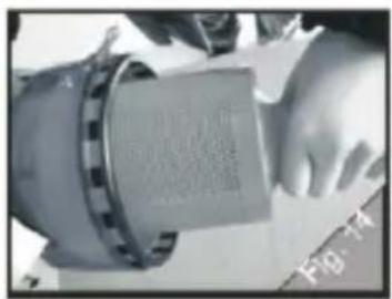 GoldMaster GVC-7502 - Cleaning or Replacing the HEPA filter - 2