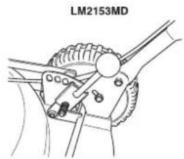 JONSERED LM 2148 M - Klippehøjde - 2