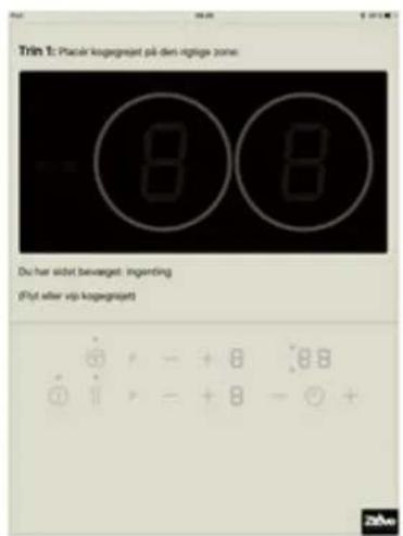 Ztove EZ2 - Start a Ztove app'en: - 2