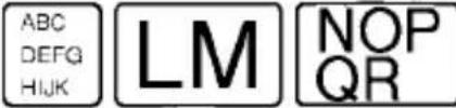 BROTHER P-Touch PT7600 - Indramning af teksten - 14
