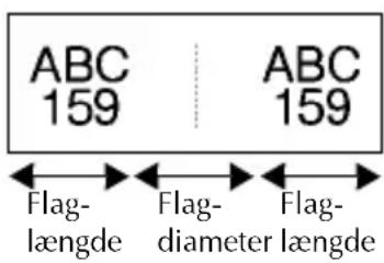 ABC 159 | ABC 159 Flag- længde Flag- diameter længde