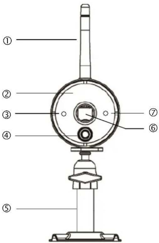 ABUS TVAC18000B - Вид спереди - 1
