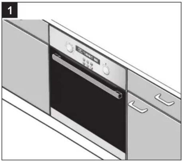 SAMSUNG BF62CCBST - Installation i et lavt modul - 1