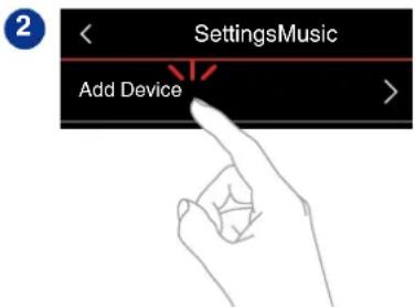 SettingsMusic Add Device >