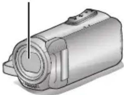 JVC GZ-R495BEU - Protecting the Lens - 1